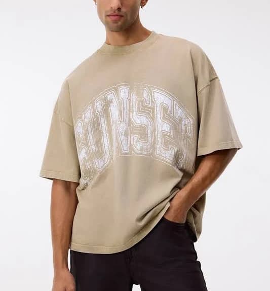 H&M Men's Oversized-Fit T-Shirt
