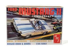 AMT 1963 Ford Mustang II Concept Car 1:25 Scale Model Kit | Auto World Store