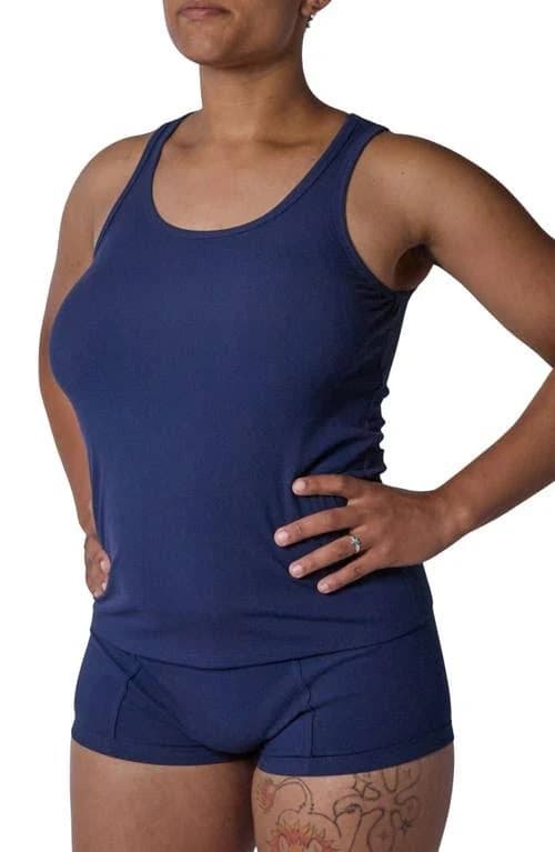 TOMBOYX Women's Power Rib Tank Top
