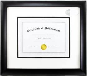 Studio Decor Document Frame