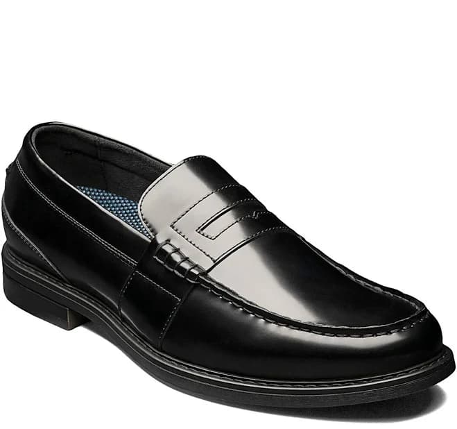 Nunn Bush Men's Lincoln Moc Toe Penny Loafer