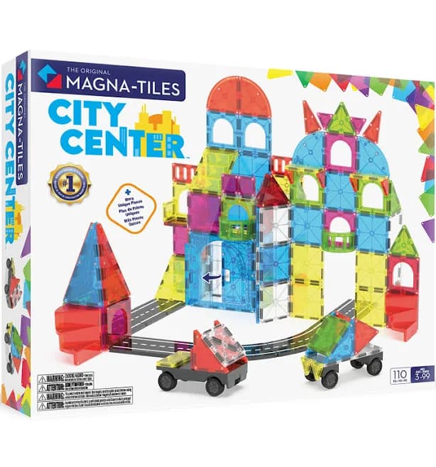 Magna-Tiles City Center 110 Piece Set