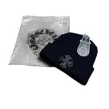 Chrome Hearts Leather Beanie Hat
