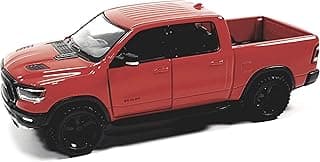 2019 Dodge Ram 1500 Pickup 1:46 O Scale 5" Die Cast Metal Model Toy Truck (Red)