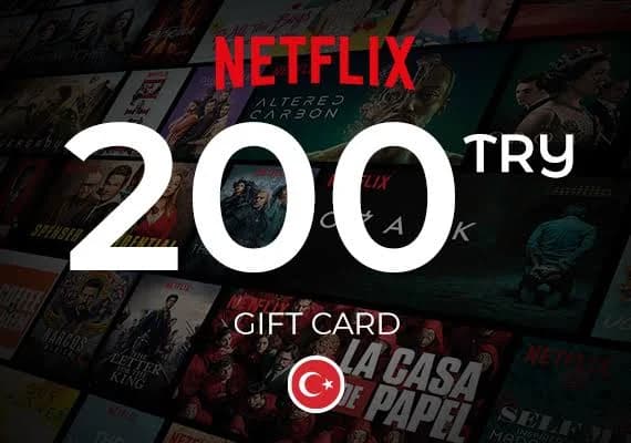Netflix Gift Card 200 TRY Key - TURKEY