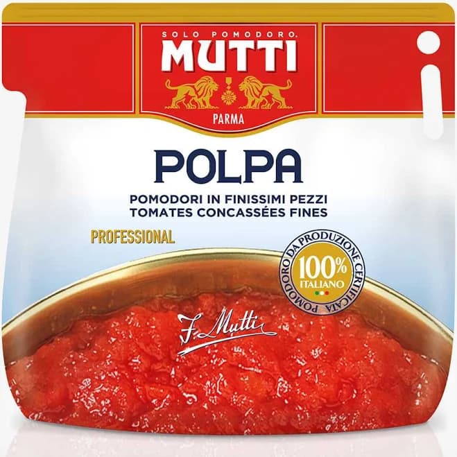 Mutti Finely Chopped Tomatoes 5kg
