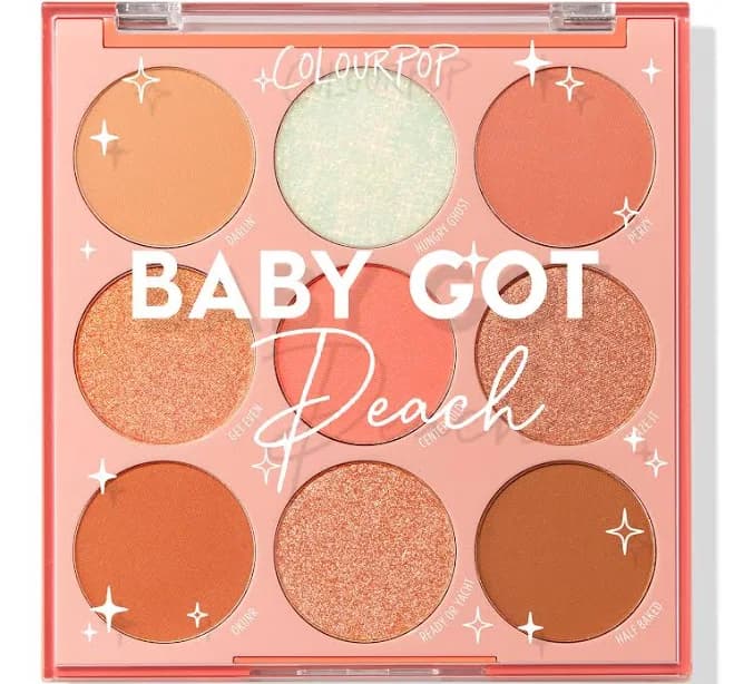 Colourpop Baby Got Peach Eye Shadow Palette