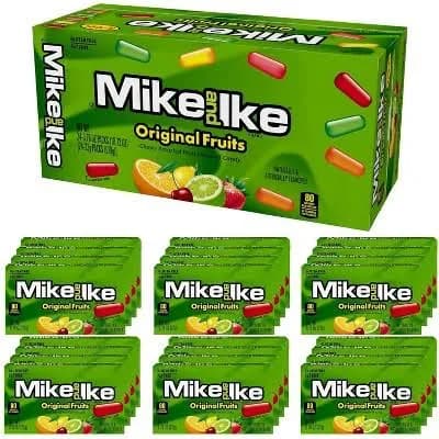 Mike and Ike Original Fruit Classic Chewy Candy 24 Pack