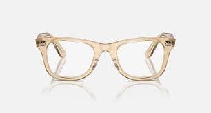 WAYFARER EASE OPTICS CHANGE LIMITED Eyeglasses with Photo Waves Brown Frame - RB4340V | Ray-Ban® US