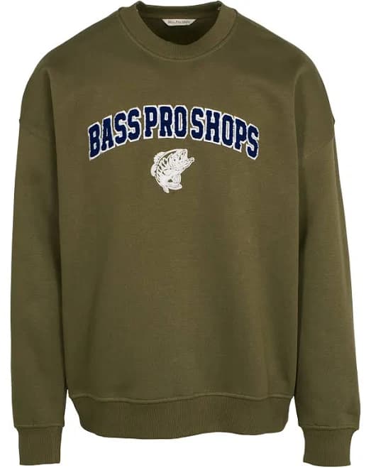 Bass Pro Shops Vintage Crew-Neck Long-Sleeve Sweatshirt