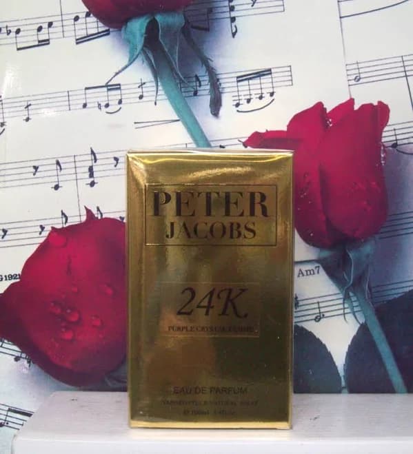 Peter Jacobs 24K Purple Crystal Femme 3.4 OZ. EDP Spray