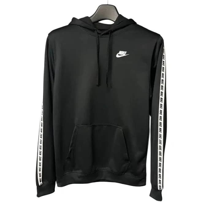 Nike S Logo Black Side Line Training Hoodie - Size S