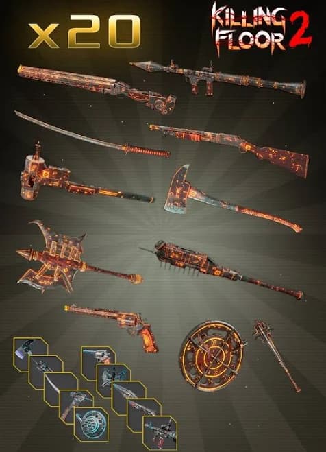 Hellmark Weapon Skin Bundle Pack