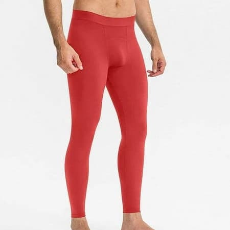 Fengqque Mens Compression Pants Running Tights Workout Leggings Athletic Base Layer Pants for Sports Yoga Basketball