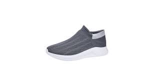 Amazon.com: Men Sports Shoes Fashionable Summer New Pattern Mesh Breathable and Comfortable Slip On Non Slip Sneaker Men (Grey, 7.5) : Clothing, Shoes & Jewelry