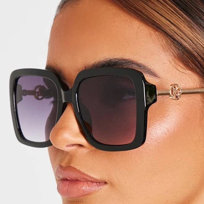 PrettyLittleThing Women's Over-Sized Square Sunglasses