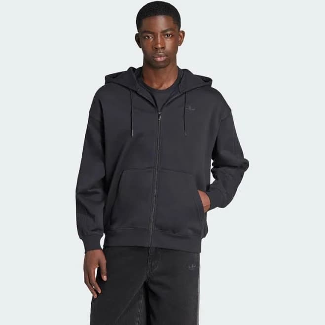 Mens adidas Originals Adicolor Oversize Full-Zip Hoodie