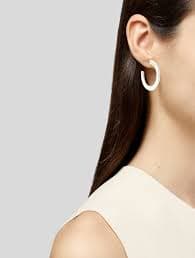 Tiffany & Co. 1837 Flat Hoop Earrings - Hoop, Earrings - TIF334540 | The RealReal