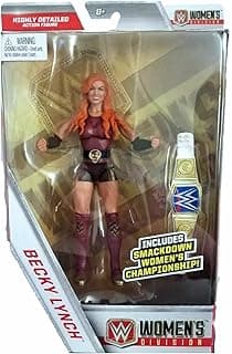 Mattel Elite Collection Becky Lynch Action Figure with Smackdown Women's Championship Belt …