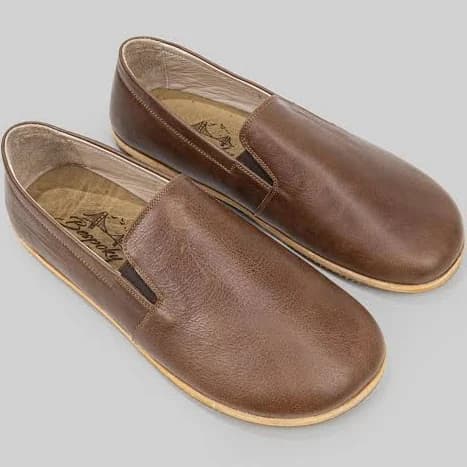 Women's Leather Slip-On Barefoot Shoes