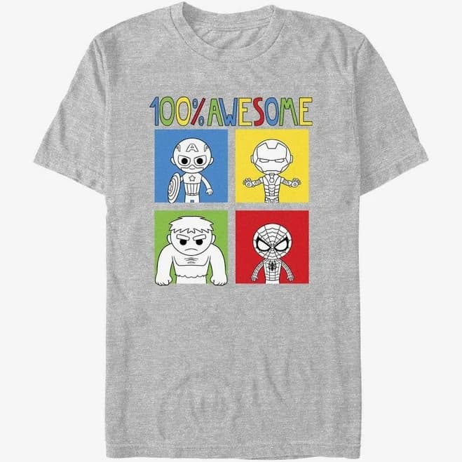 Marvel Avengers Tiny Friends Graphic T-Shirt