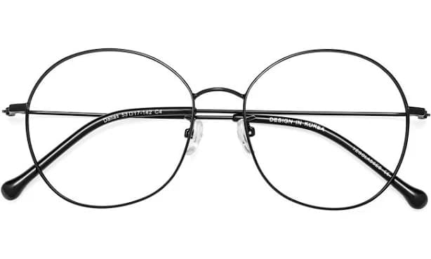 Grandpa Oversized Thin Round Glasses