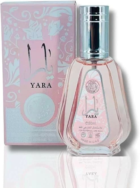 Pink Yara Perfume For Women Eau De Parfum Spray, 1.7 Ounce