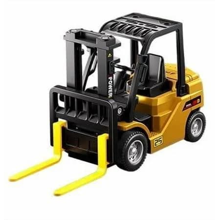 Mini Alloy Forklift RC Construction Vehicle With Phone Control