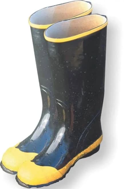 Majestic Rubber Steel Toe Knee Boots