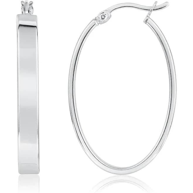 Sterling Silver Hoop Earrings