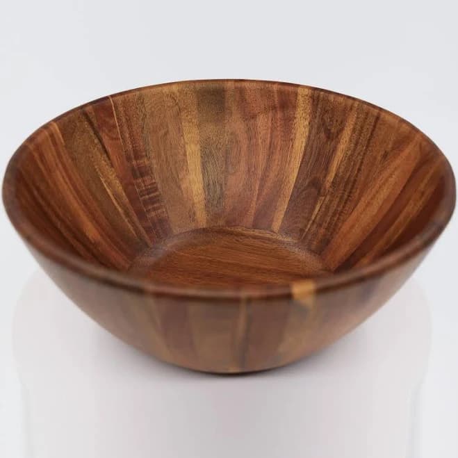 Acacia Wood Mixing Bowl and Salad Bowl