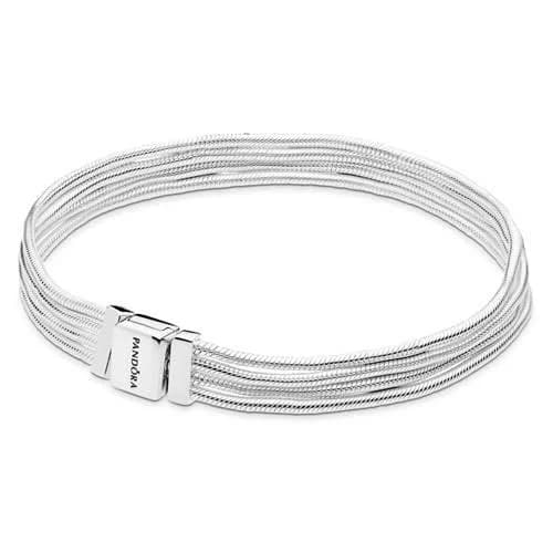 Women's Pandora Reflexions Multi Snake Chain Bracelet