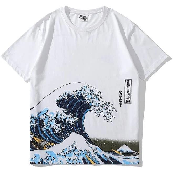 Great Wave Fitted Tee