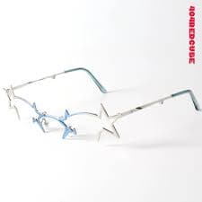 Futuristic Y2K Foldable Metal Sunglasses Retro Avant-garde Starry Glasses Metal Statement Glasses Rave Festival Halloween Cosmic Glasses - Etsy Israel