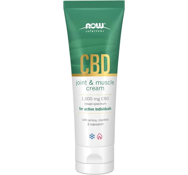 NOW Solutions, CBD Joint & Muscle Cream - 4 fl. oz.