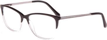 XPL CHIC EYEWEAR BLACK GRADIENT SOPHIE EYEGLASSES 57/16/150 at Amazon Women's Clothing store