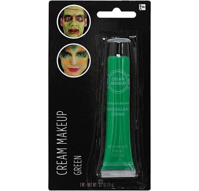 Amscan Green Cream Makeup Costume Accessory