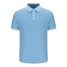 BinBiL Collared Muscle Golf Shirts Men Slim Fit Textured Knit Golf Shirts Short Sleeve Button Down Shirts Casual Stylish Light Blue XXL(XXL) - Walmart.com