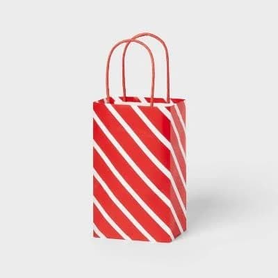 Spritz XSmall Jr Tote Striped Gift Bag