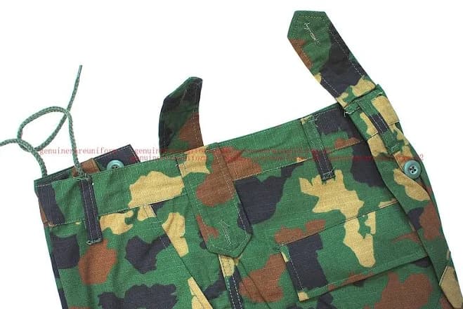 Rare African Nigerian Special Forces Woodland Camo Uniform Acu Top &