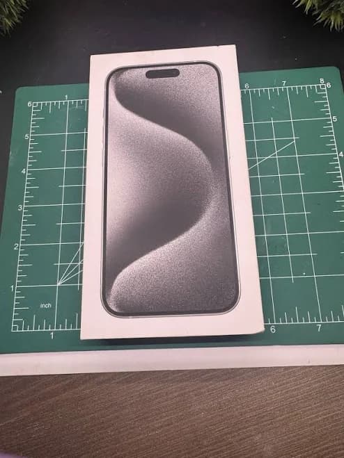 Iphone 15 Pro Apple Cell Phone Box Only Replacement Box Original