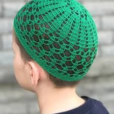Summer Mesh Skull Cap Kufi PDF Pattern - Etsy Ireland