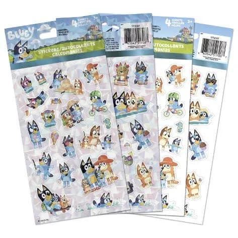 Bluey Sticker Sheets 8pk
