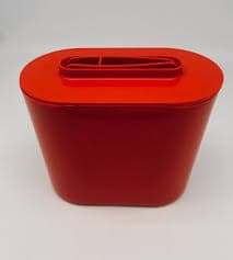 Vintage Red Kartell Ice Bucket by Giotto Stoppino, 60s, Italy - Etsy Canada