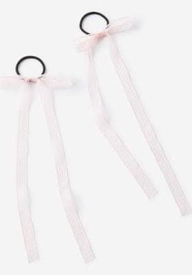 Rubi Poppy Lace Hair Bows