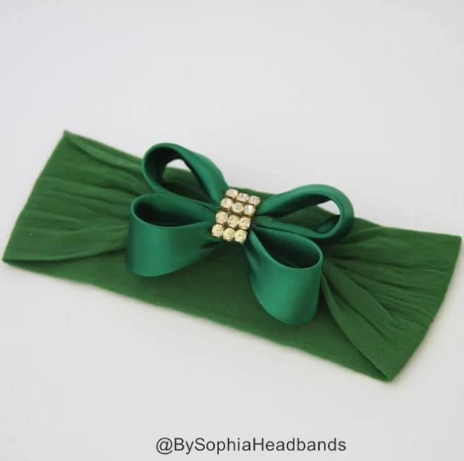 Nylon Bow Headband