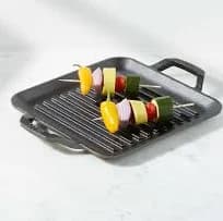 Lodge Chef Collection 11" Seasoned Cast Iron Square Grill Pan
