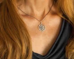 Jewish Star of David Pendant Necklace Wirh Torah - 925 Sterling Siver 6 CZ - Hebrew Judaica Jewelry - Etsy