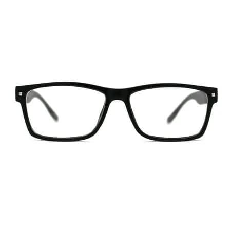 Classic Rectangle Horn Rim Fashion Clear Lens Eye Glasses