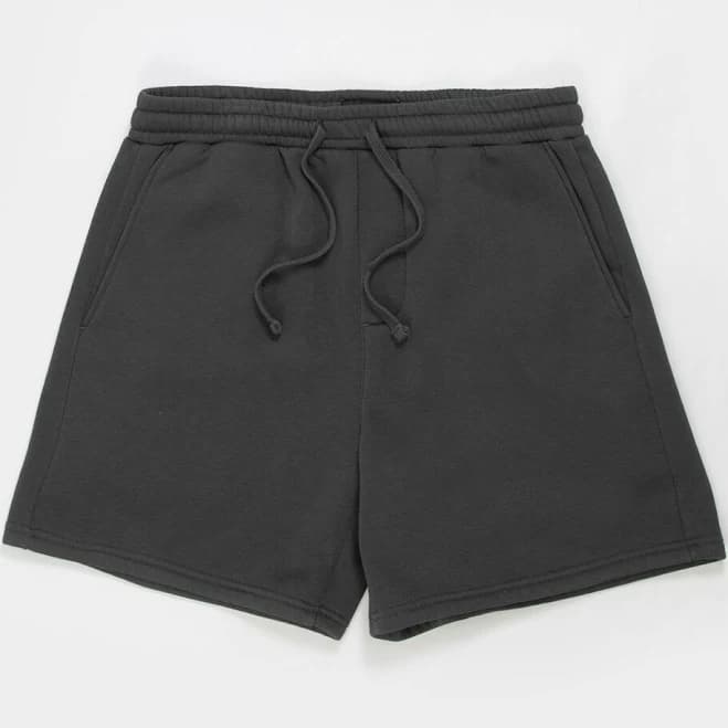 RSQ Mens Loose Sweat Shorts - Washed Black - Size: Large